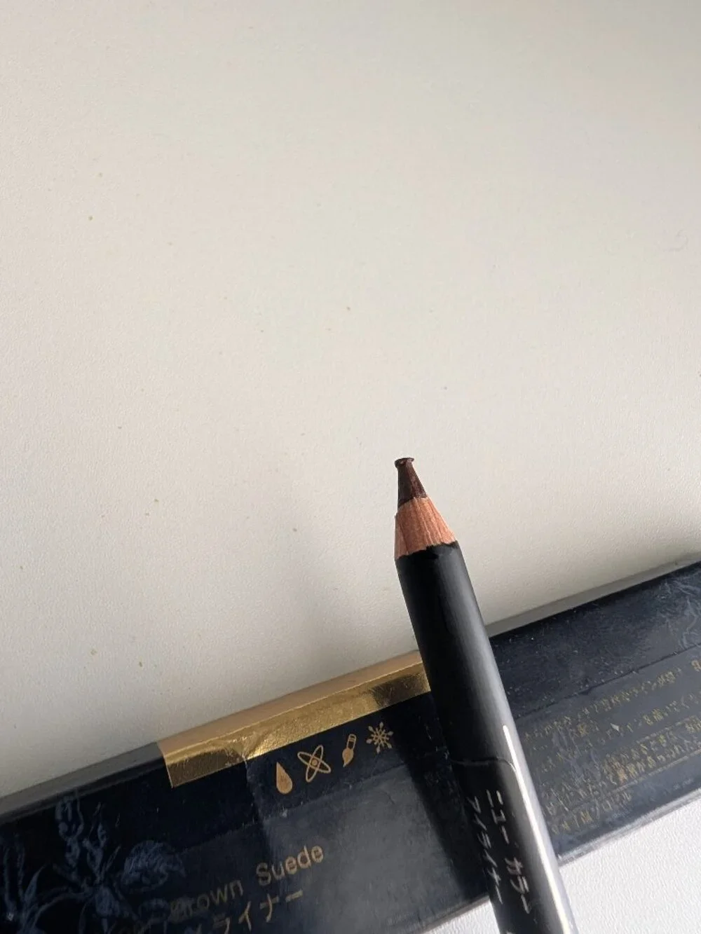 Nuskin Nu Colour Eye Liner Brown Suede New Old Stock Dented Tip